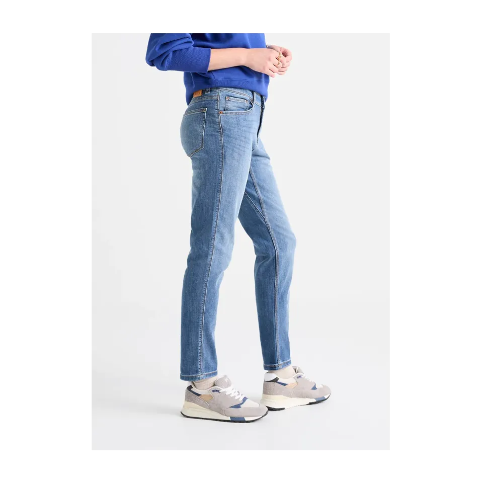 DUER Women's Performance Denim Girlfriend Vintage Light Stone
